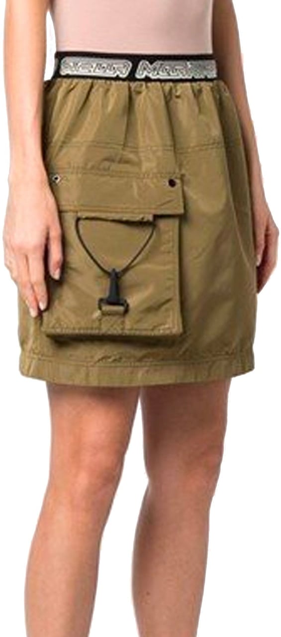 Stella Mccartney Logo Skirt Groen