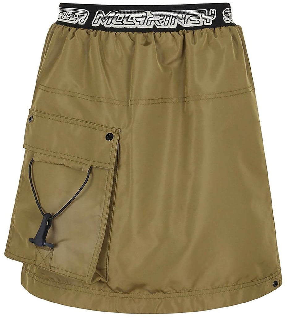 Stella Mccartney Logo Skirt Groen