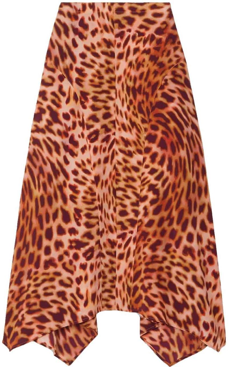 Stella McCartney Stella McCartney Silk Dress Oranje