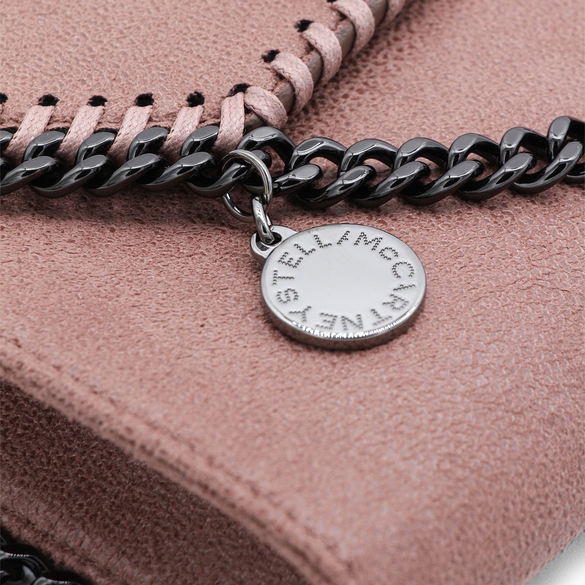 Stella McCartney Structured Neutral Handbag with Clean Lines Neutraal