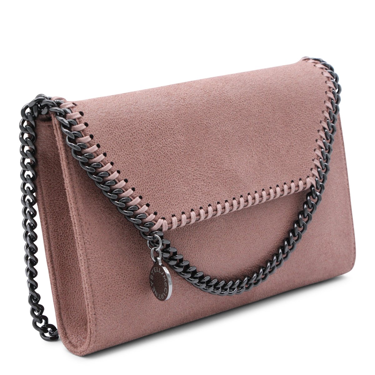 Stella McCartney Structured Neutral Handbag with Clean Lines Neutraal
