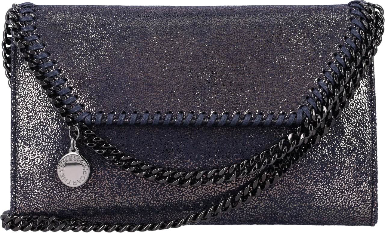 Stella McCartney Falabella Wallet On Chain Blu Navy