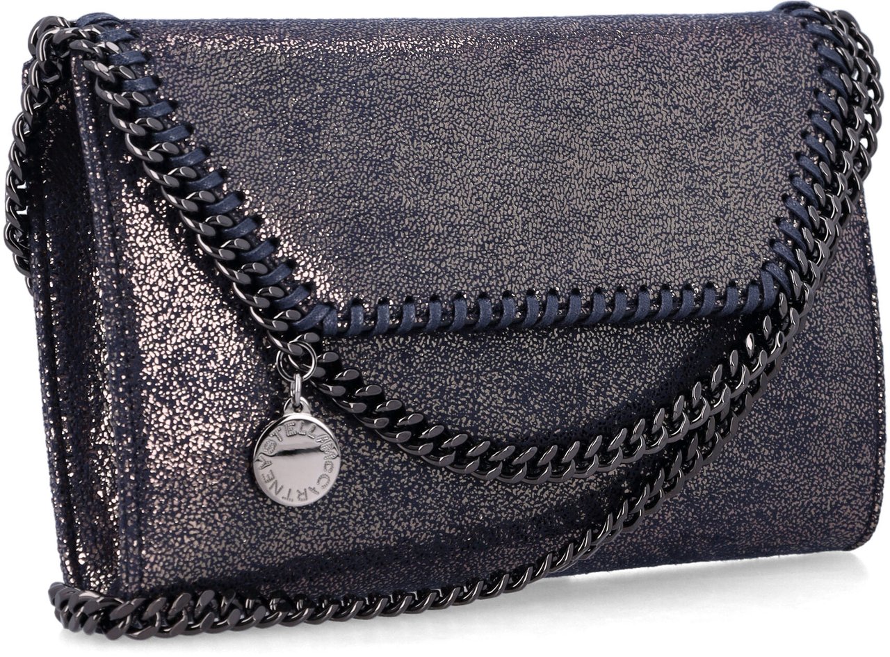 Stella McCartney Falabella Wallet On Chain Blu Navy