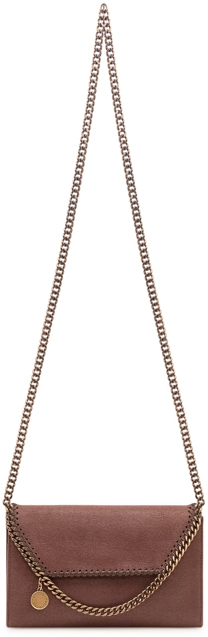 Stella McCartney Portafoglio Falabella Bruin