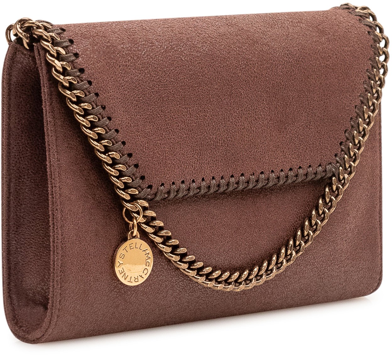 Stella McCartney Portafoglio Falabella Bruin