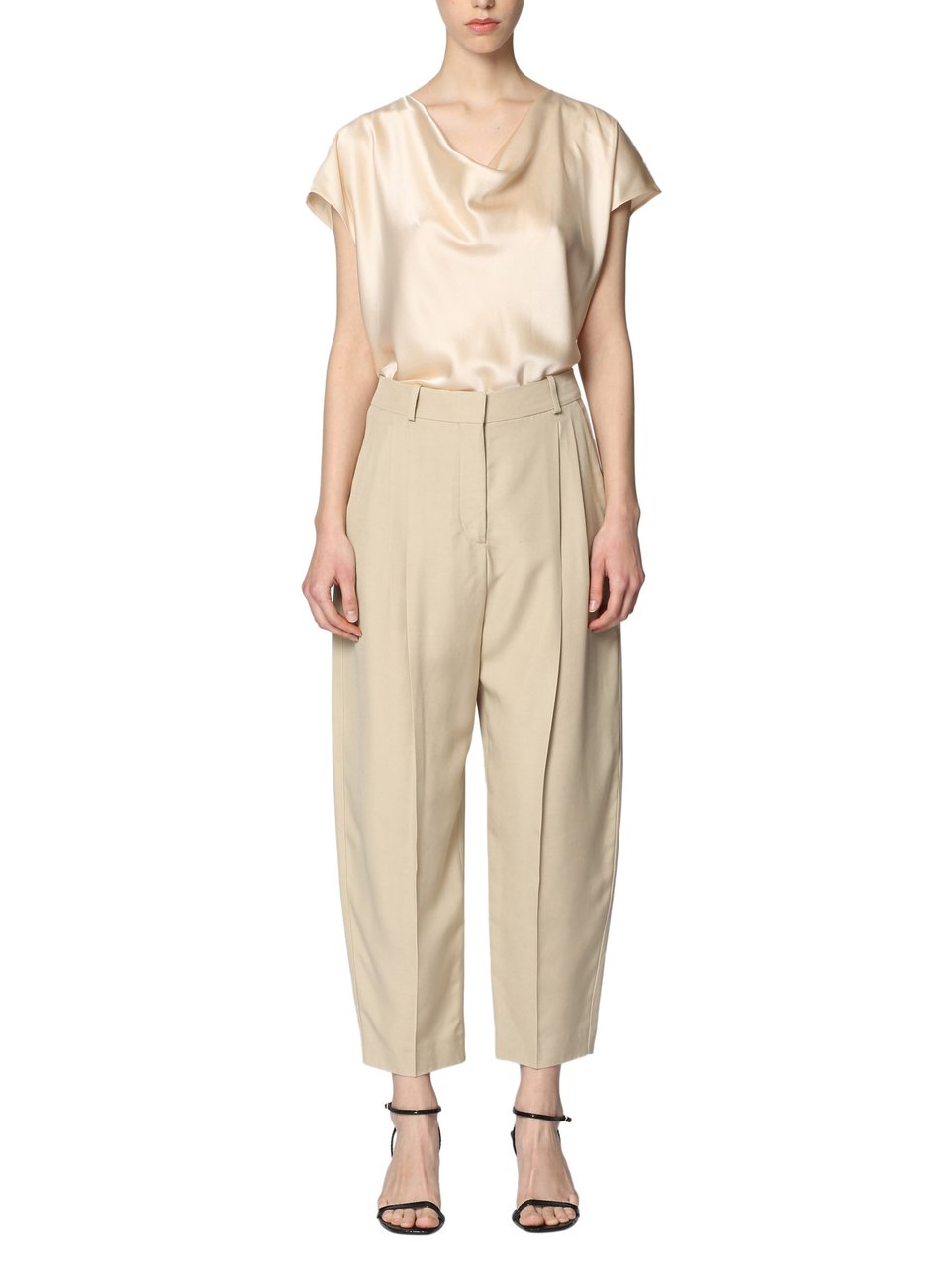 Stella McCartney Tailored trousers Neutraal