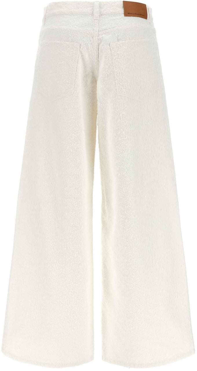 Stella McCartney White Cotton Jeans Denim Wit