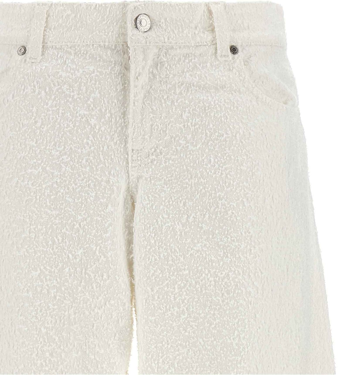 Stella McCartney White Cotton Jeans Denim Wit
