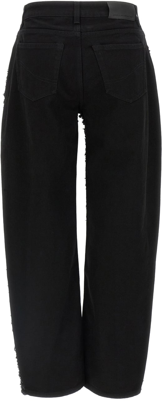 Stella McCartney Black Cotton Jeans Denim Zwart