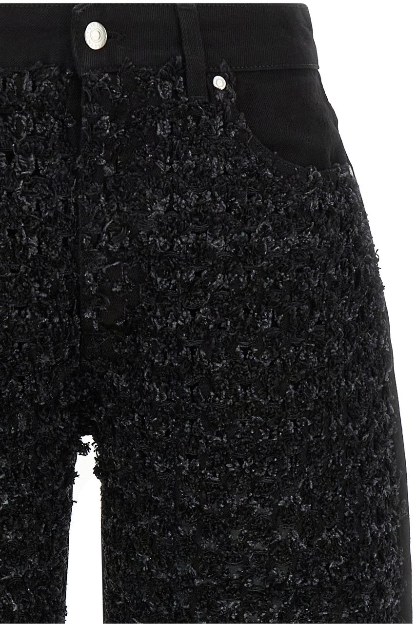 Stella McCartney Black Cotton Jeans Denim Zwart