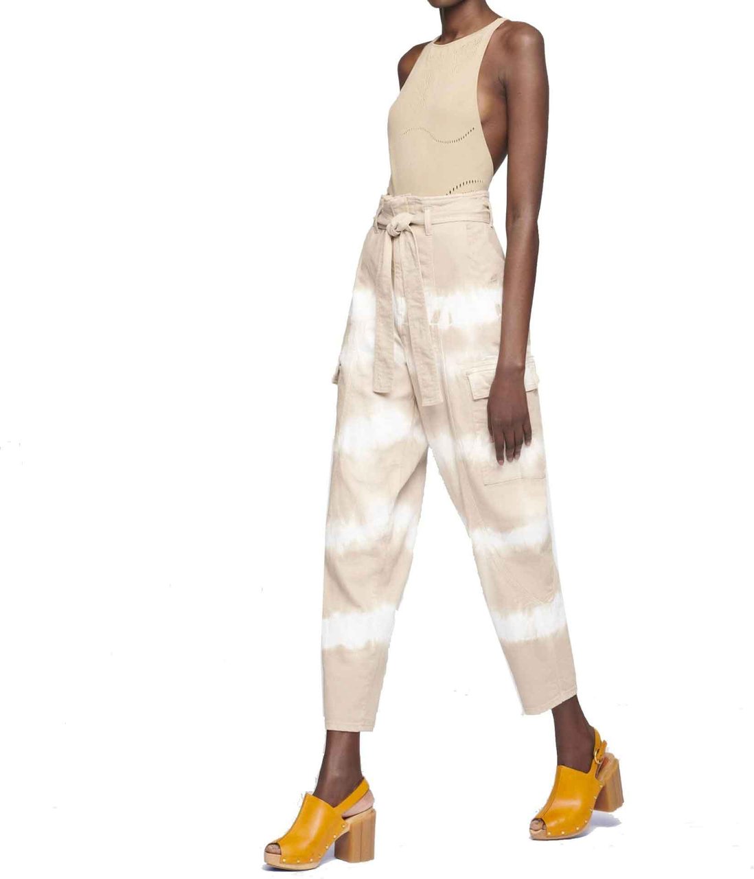 Stella McCartney Stella Mccartney Tie-Dye Denim Jeans Wit