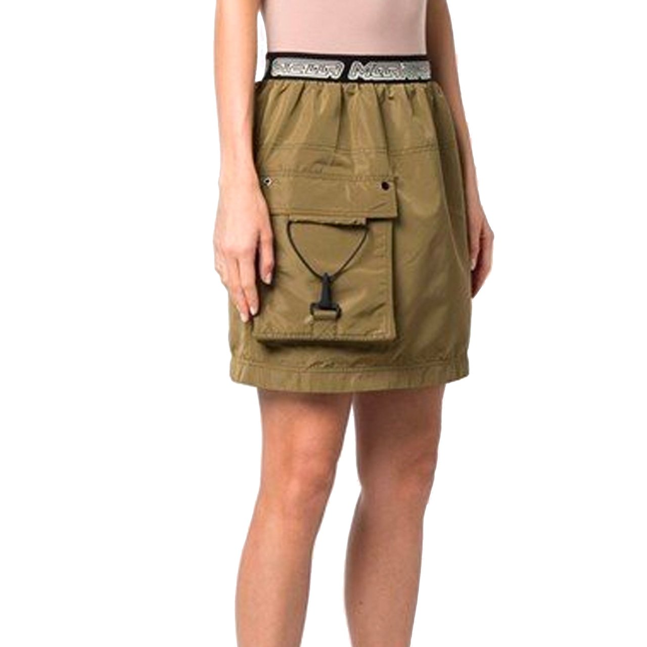 Stella McCartney Stella Mccartney Logo Skirt Groen