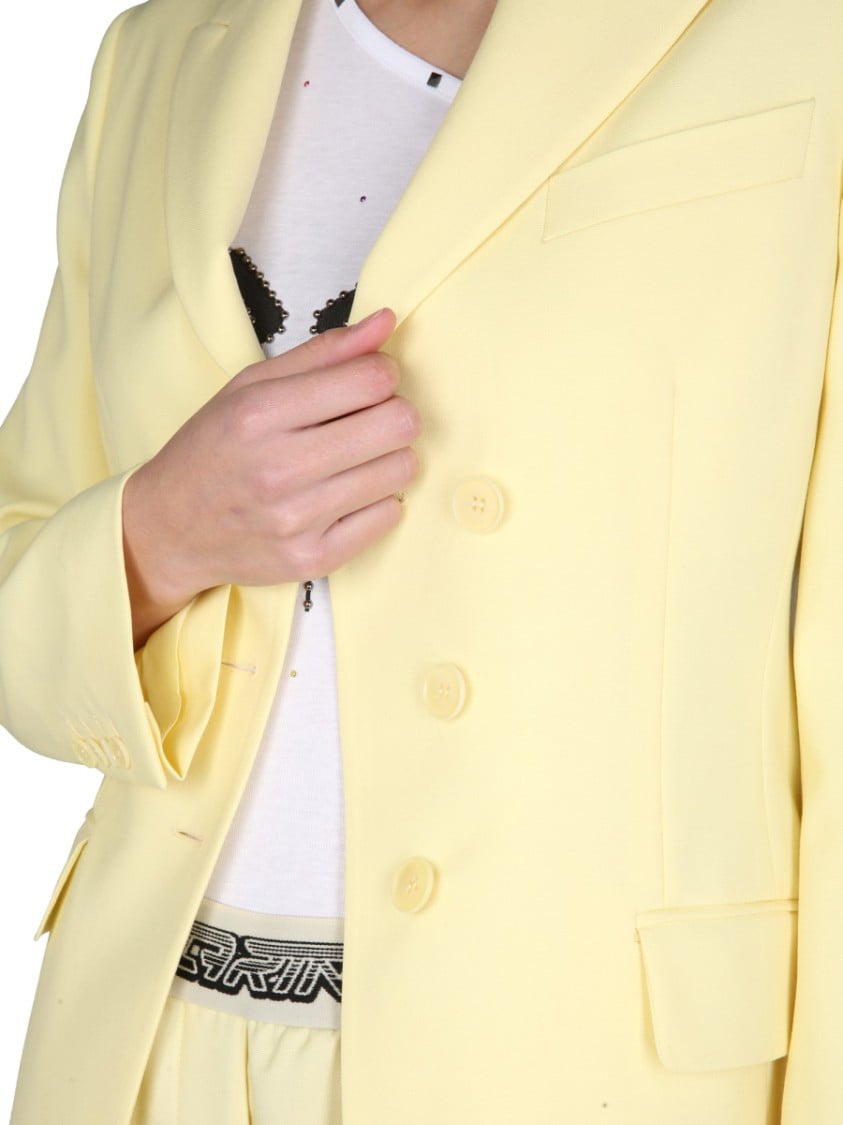 Stella McCartney Double-Breasted Jacket Neutraal
