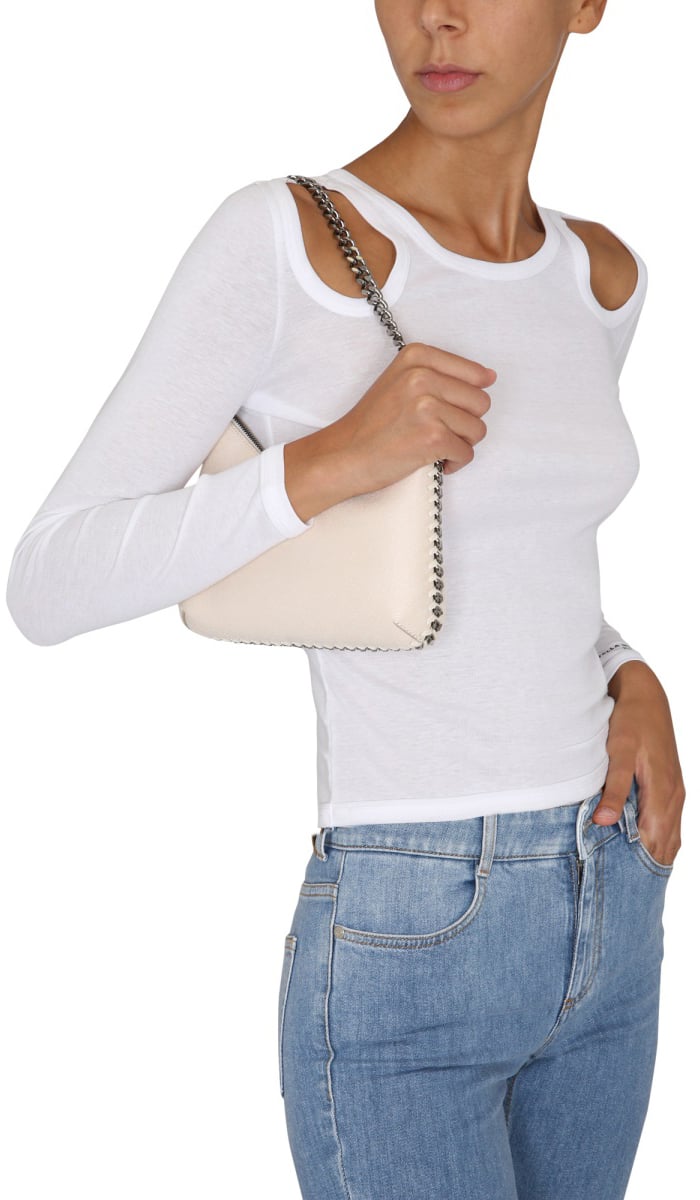 Stella McCartney Fitted Long-Sleeve Top with Shoulder Cut-Outs Wit