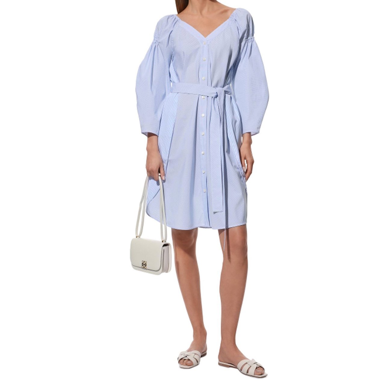 Stella McCartney Stella Mccartney Cotton Dress Blauw