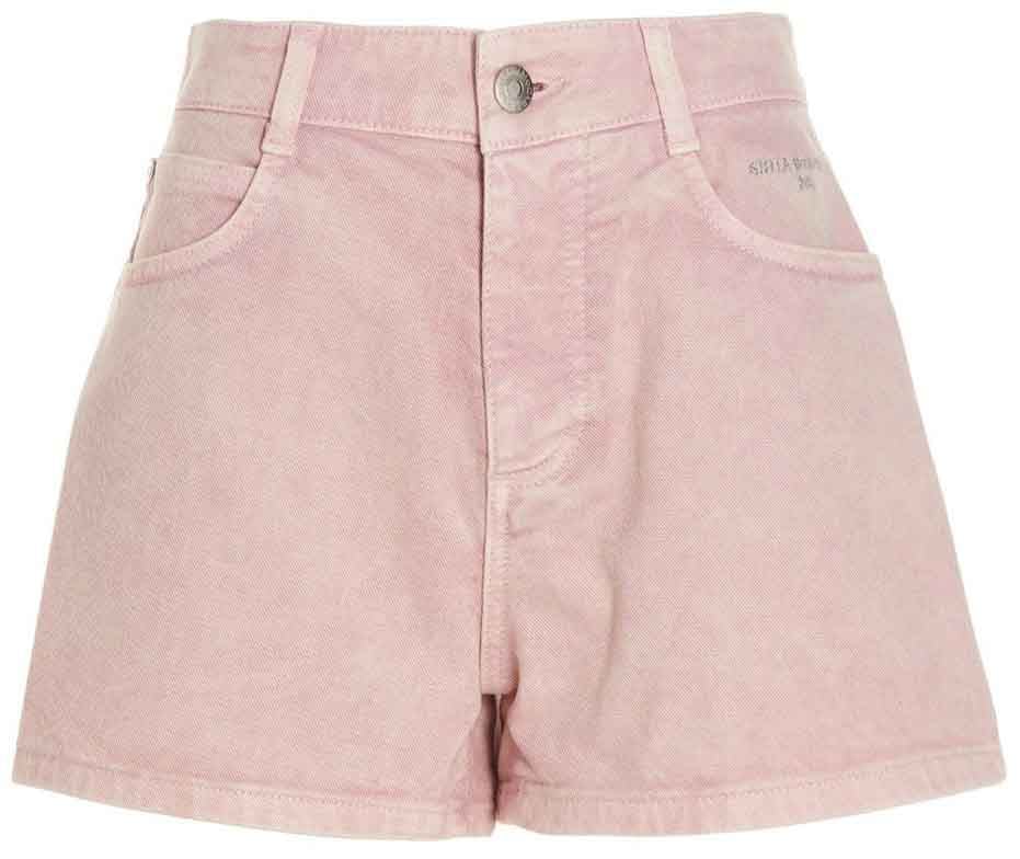 Stella McCartney Stella Mccartney Denim Shorts Roze