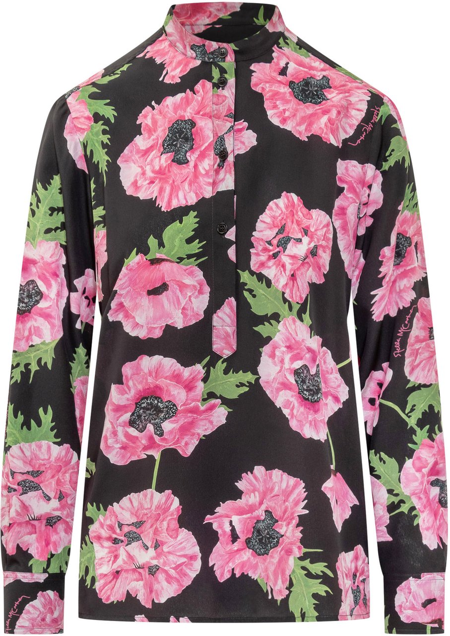 Stella McCartney Camicia con Stampa Roze