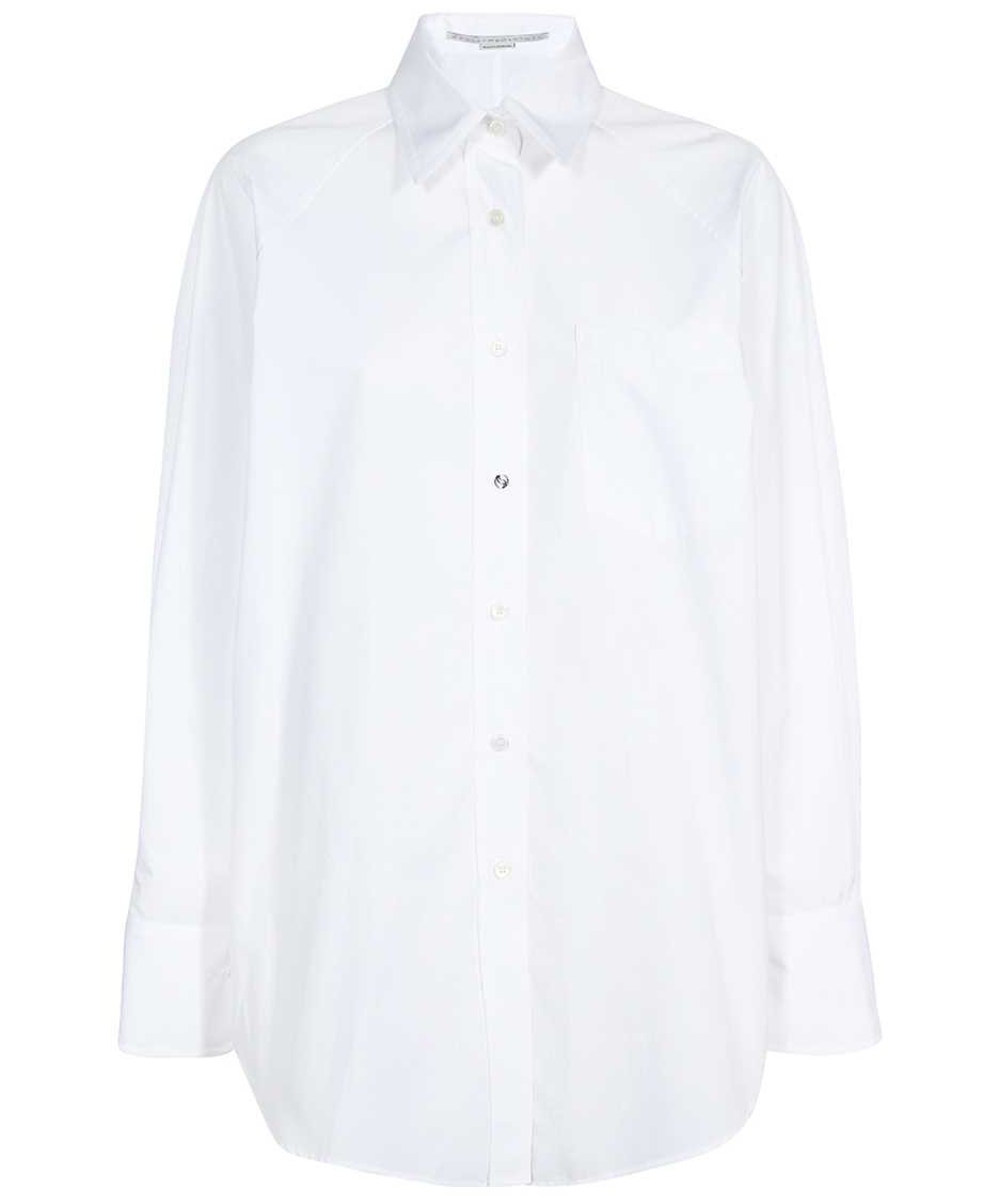 Stella McCartney Long sleeve cotton shirt Wit