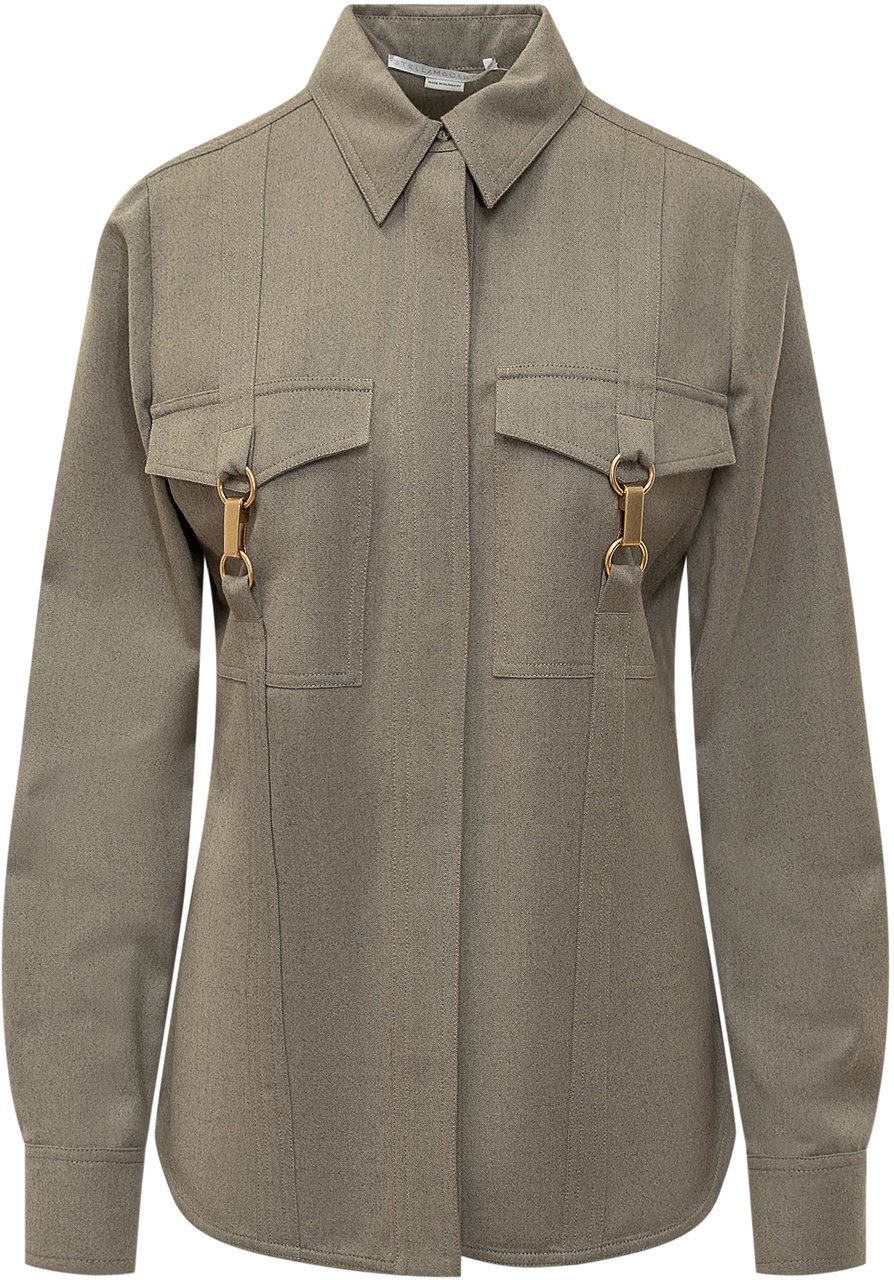 Stella McCartney Camicia con Fibbie Groen