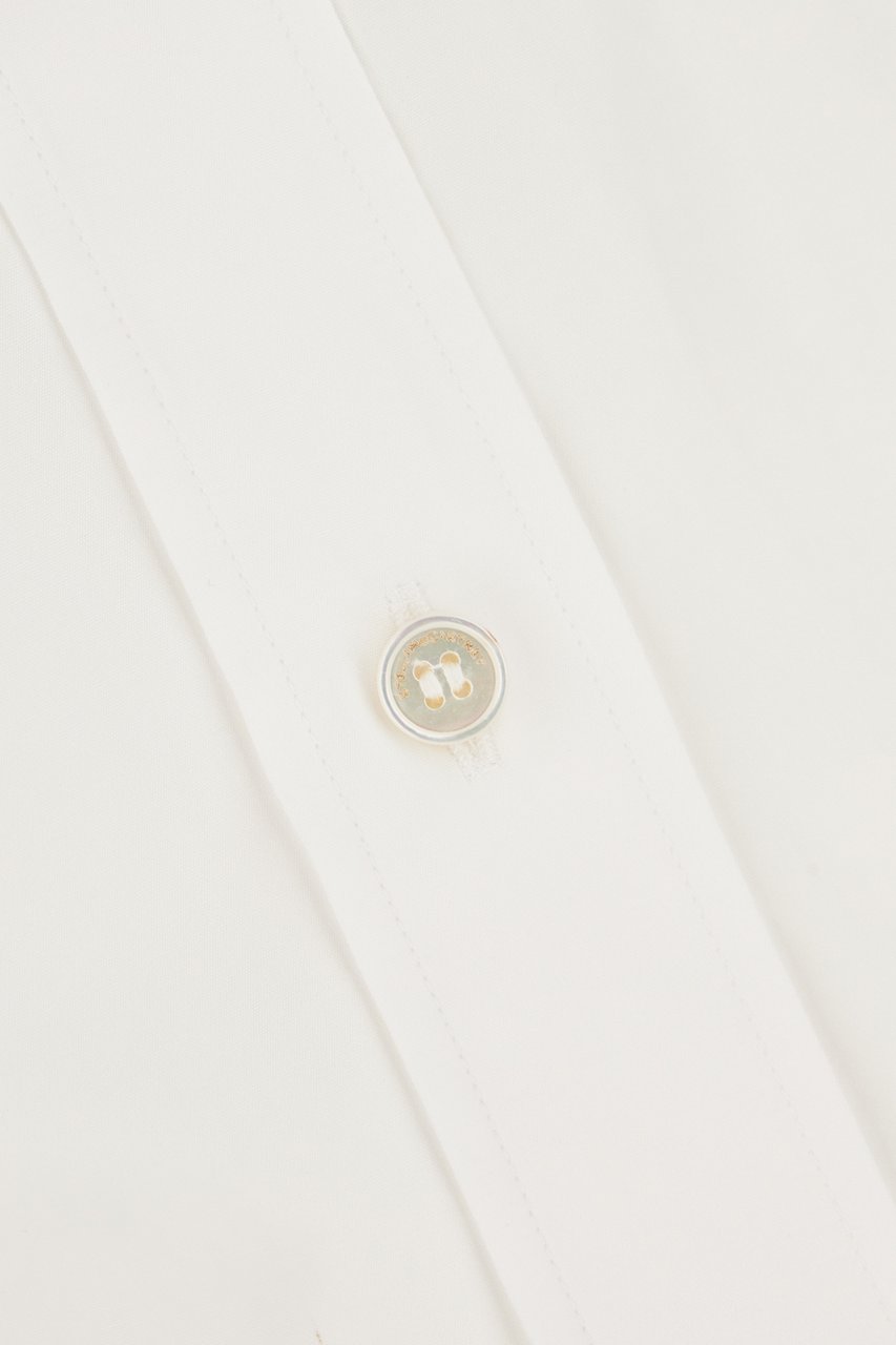 Stella McCartney Stella McCartney White poplin shirt Wit