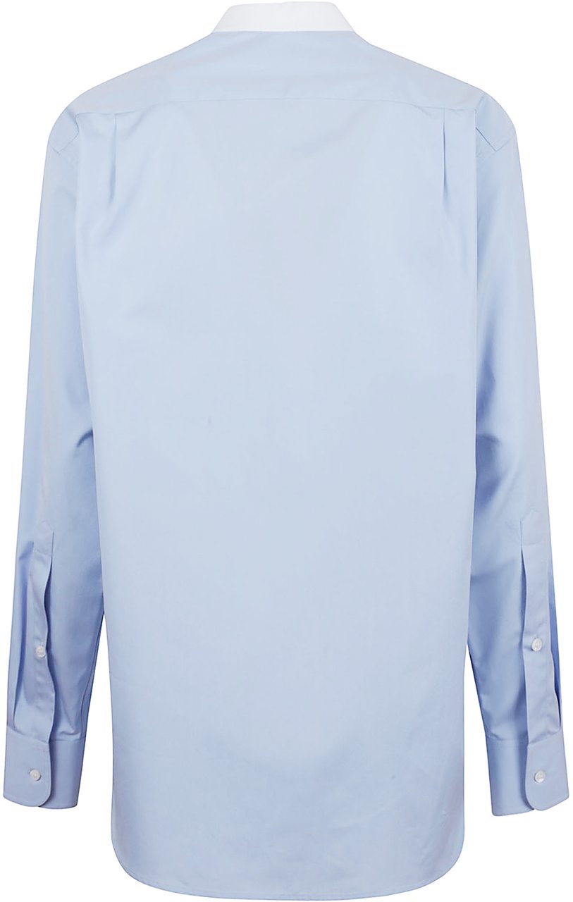 STELLA McCARTNEY Poplin Shirt Lichtblauw