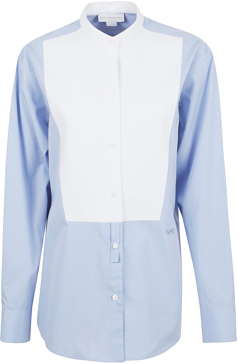 STELLA McCARTNEY Poplin Shirt Lichtblauw