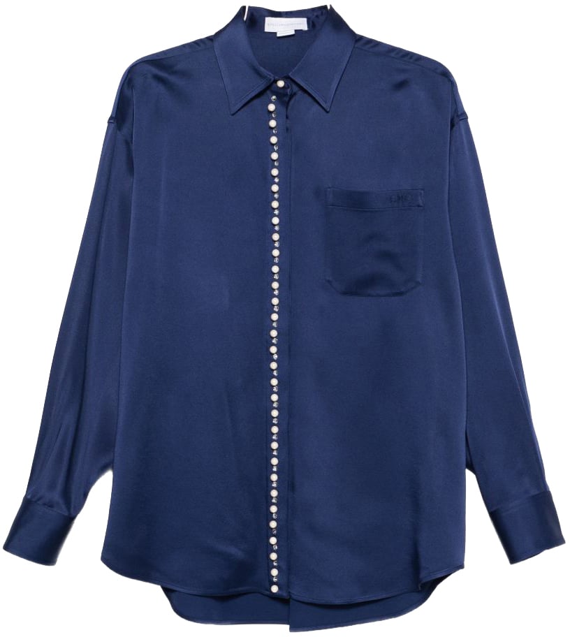 Stella McCartney Shirts Blue Blauw