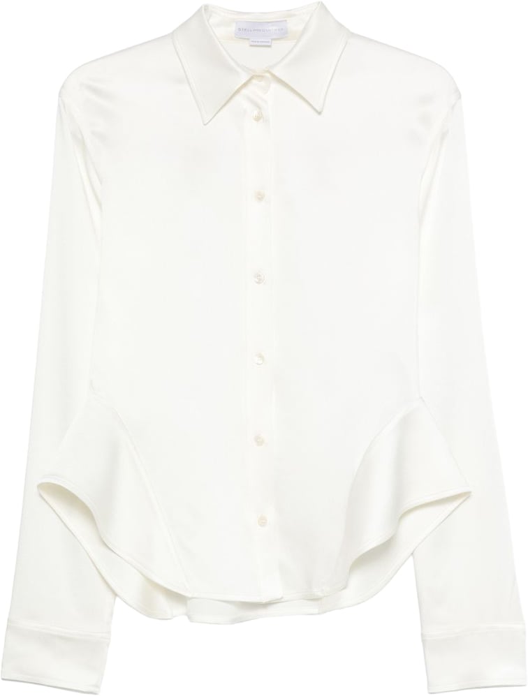Stella McCartney Shirts Ecru Wit