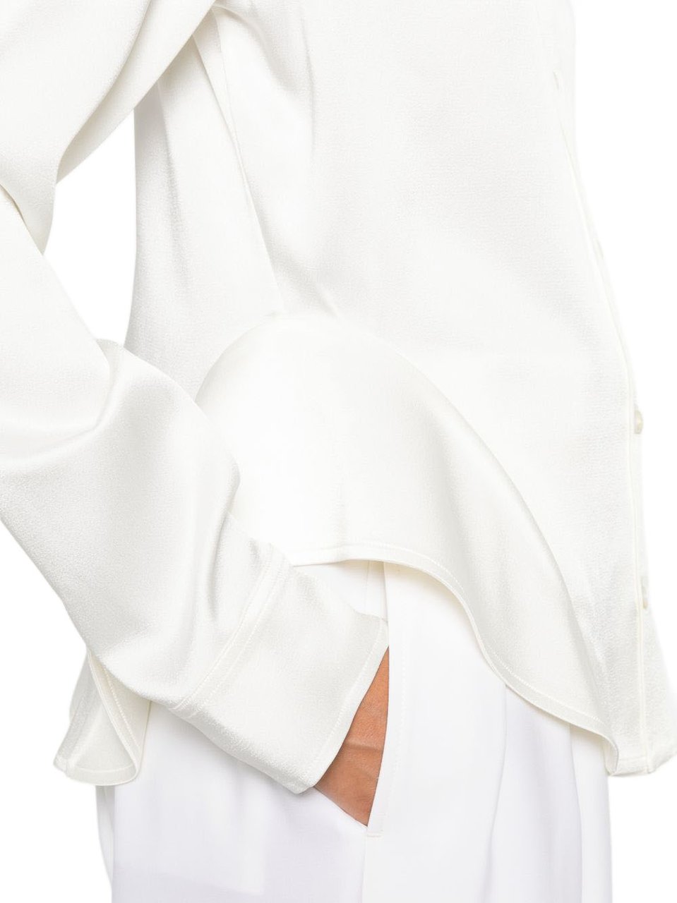 Stella McCartney Shirts Ecru Wit