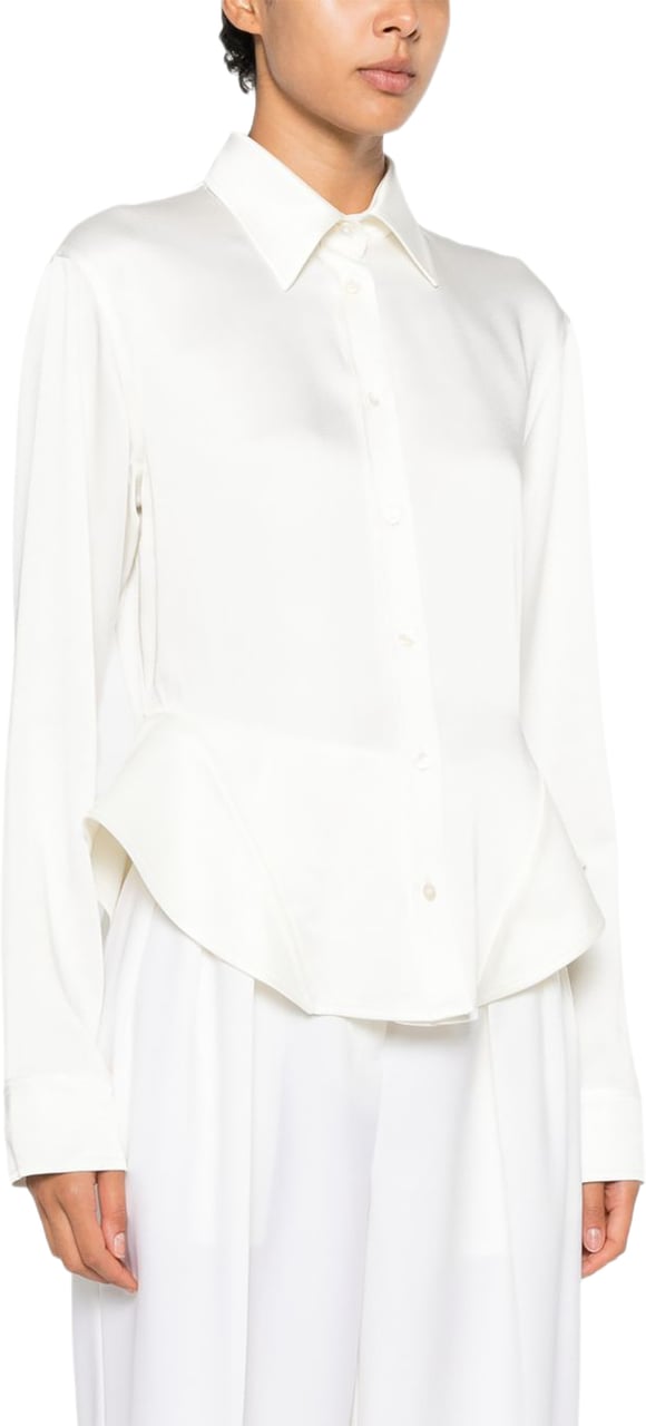 Stella McCartney Shirts Ecru Wit
