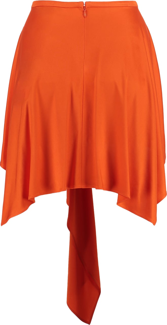 Stella McCartney Asymmetric skirt Oranje