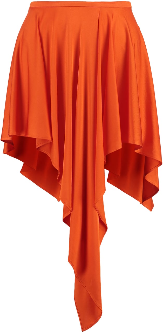 Stella McCartney Asymmetric skirt Oranje