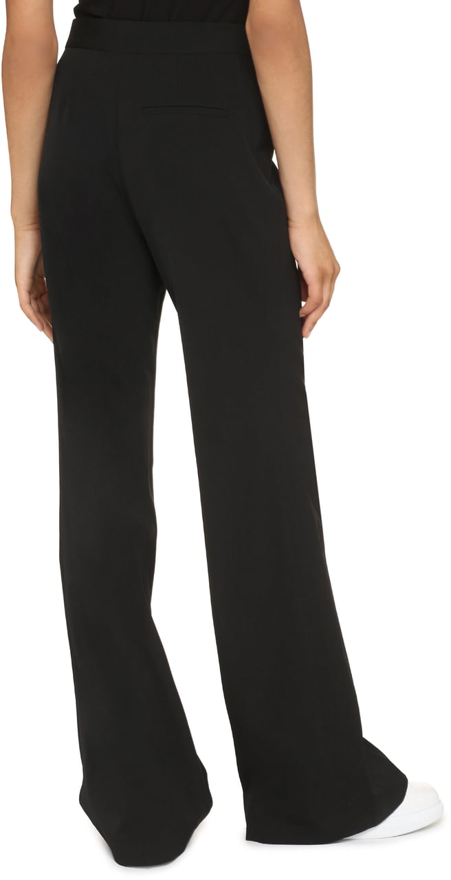 Stella McCartney Flared trousers Zwart
