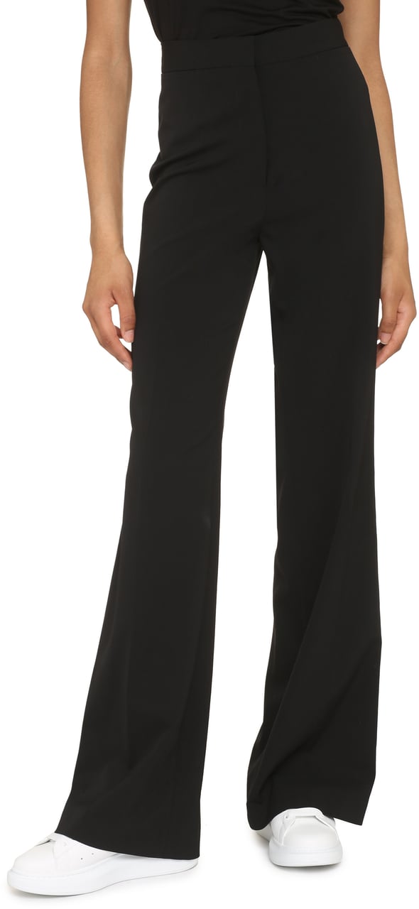 Stella McCartney Flared trousers Zwart