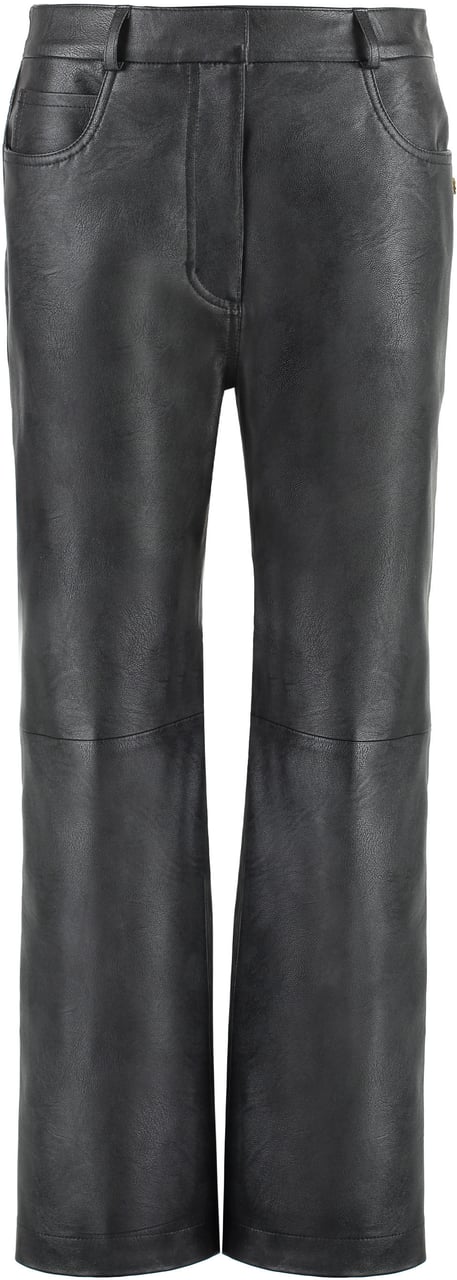 Stella McCartney Alter Mat faux leather trousers Zwart