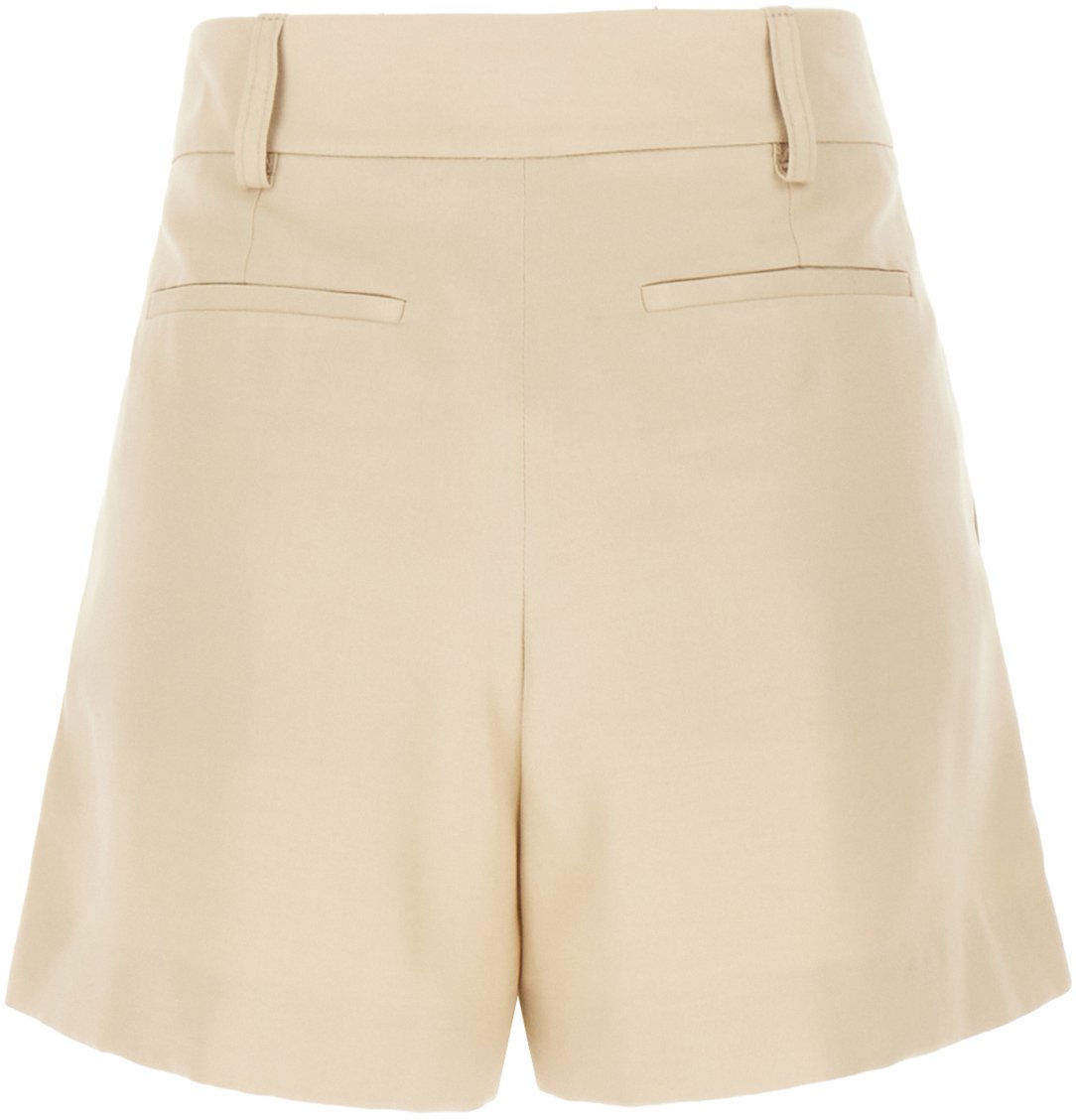 Stella McCartney Stella McCartney Sand viscose shorts Beige