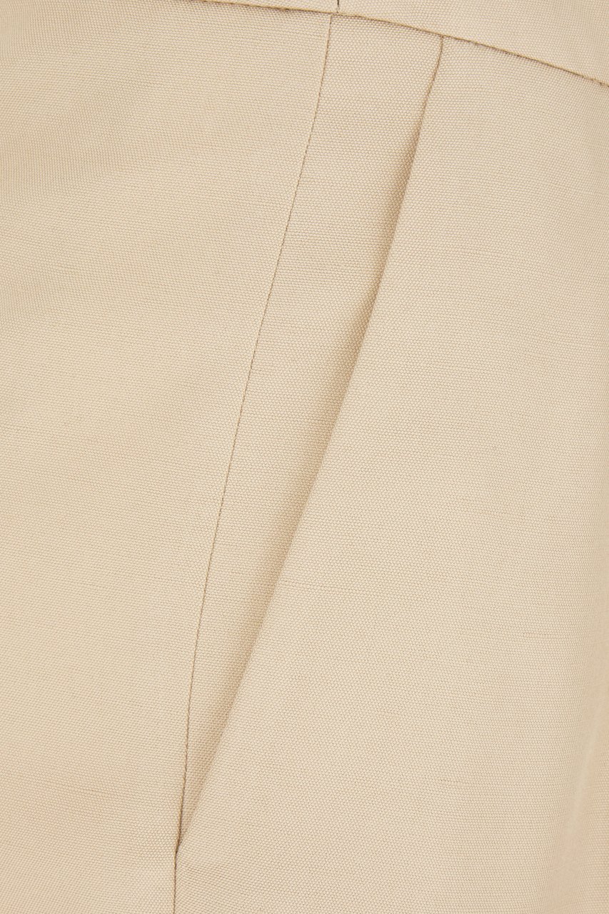 Stella McCartney Stella McCartney Sand viscose shorts Beige