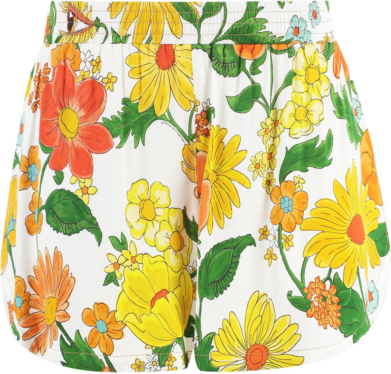 Stella McCartney Printed shorts Oranje