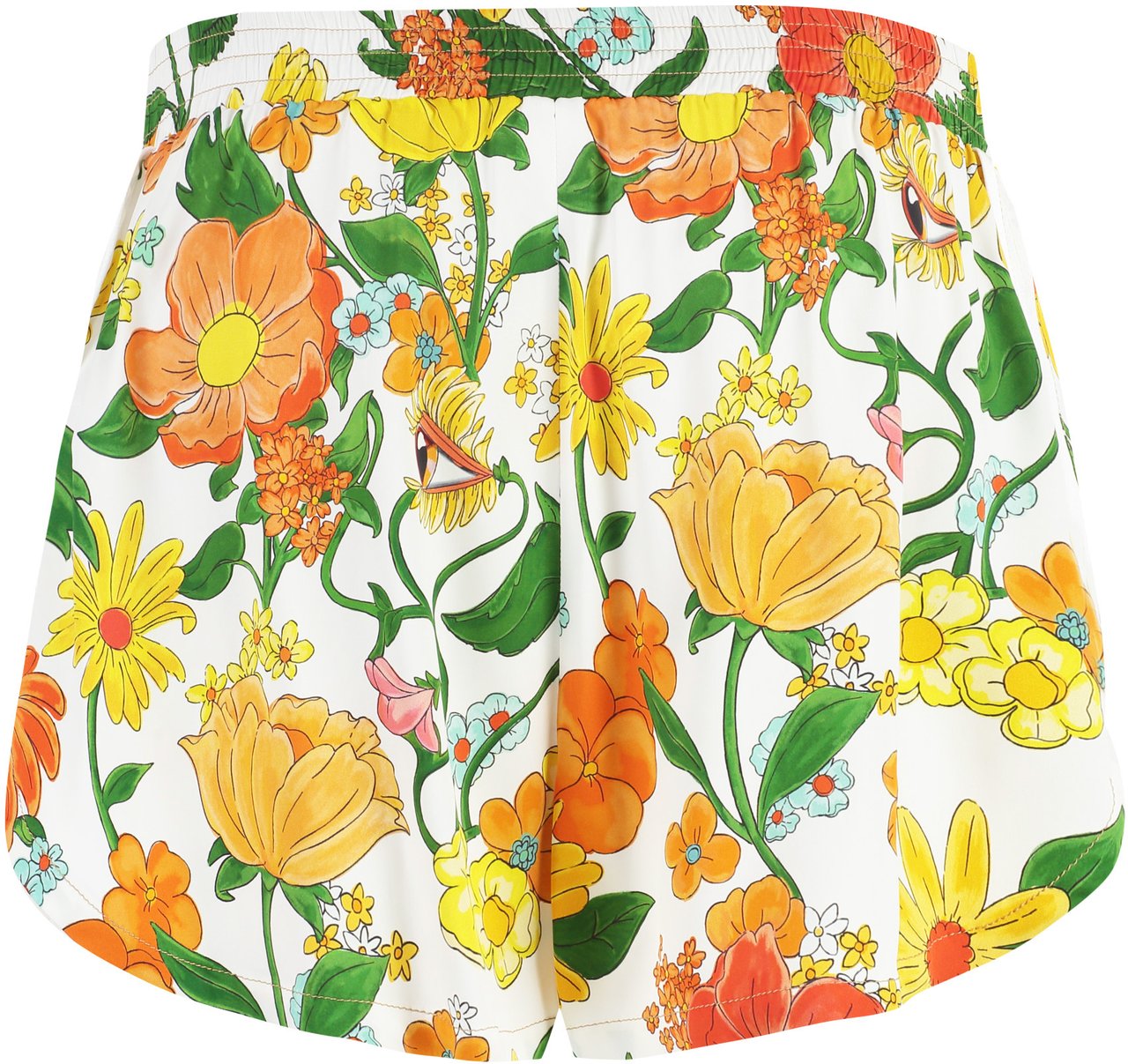 Stella McCartney Printed shorts Oranje