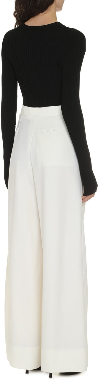 Stella McCartney Wool trousers Neutraal