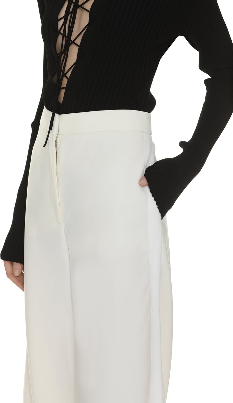 Stella McCartney Wool trousers Neutraal