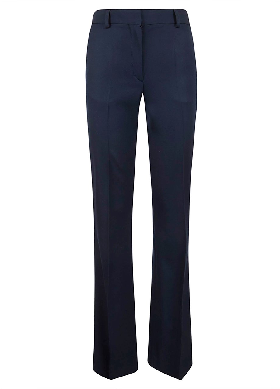 STELLA McCARTNEY Low Rise Bootcut Classic Tailoring Lichtblauw