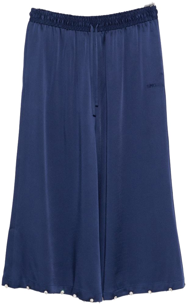 Stella McCartney Trousers Blue Blauw