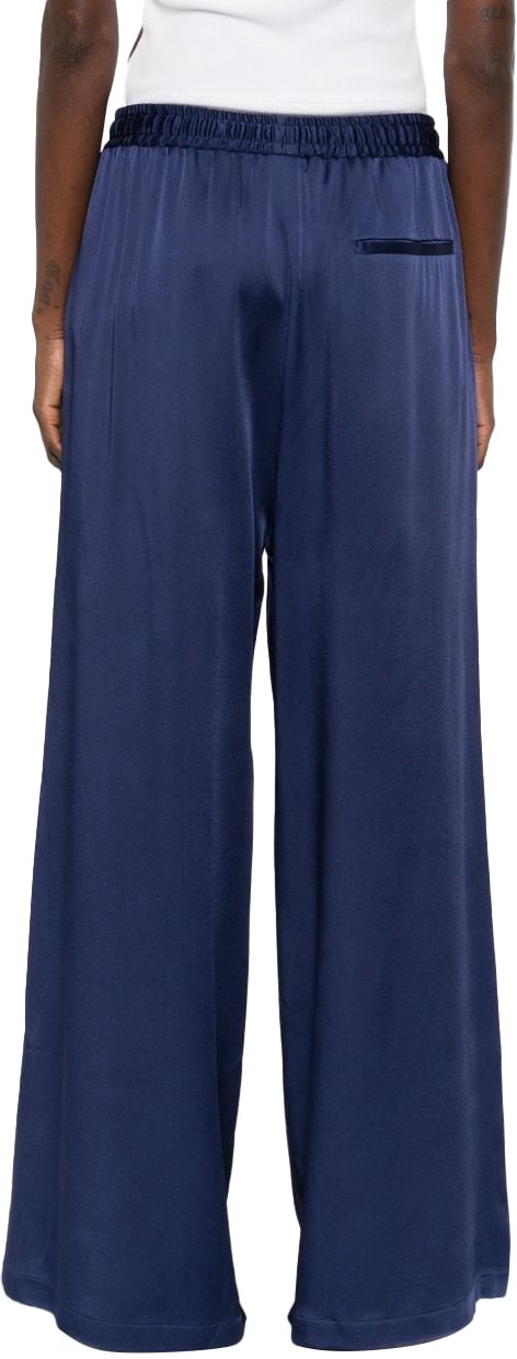 Stella McCartney Trousers Blue Blauw