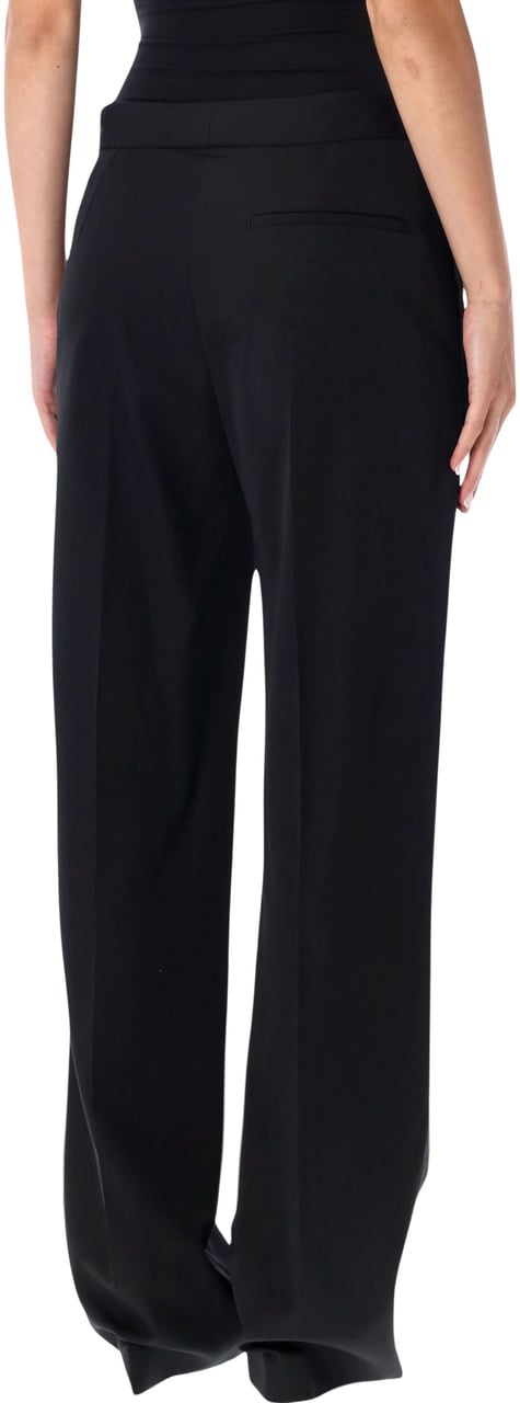 Stella McCartney Tuxedo Slim Pant Nero Zwart