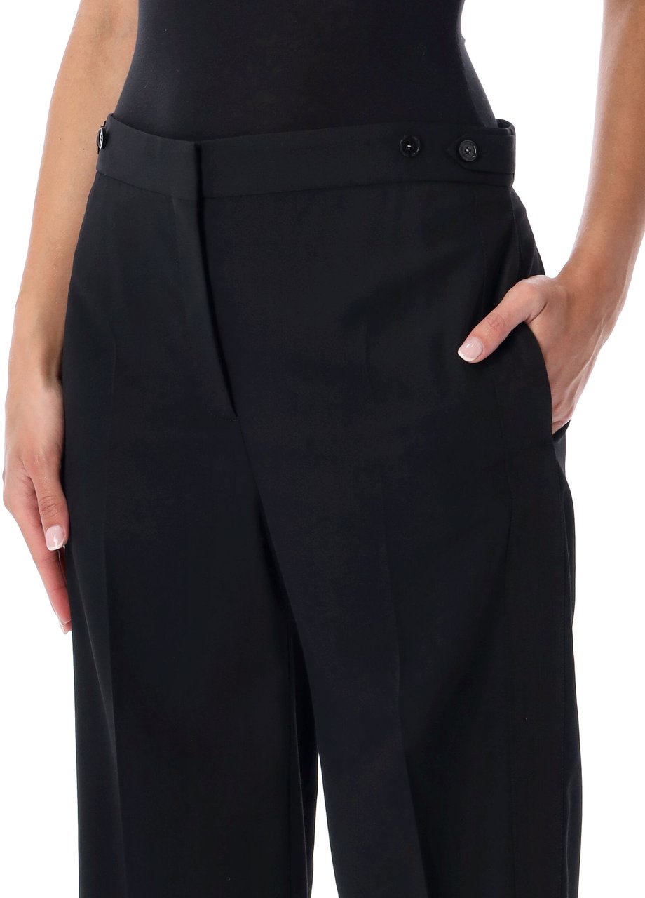 Stella McCartney Tuxedo Slim Pant Nero Zwart