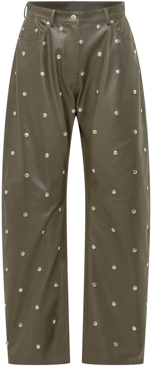 Stella McCartney Pantaloni con Applicazioni Donkergroen