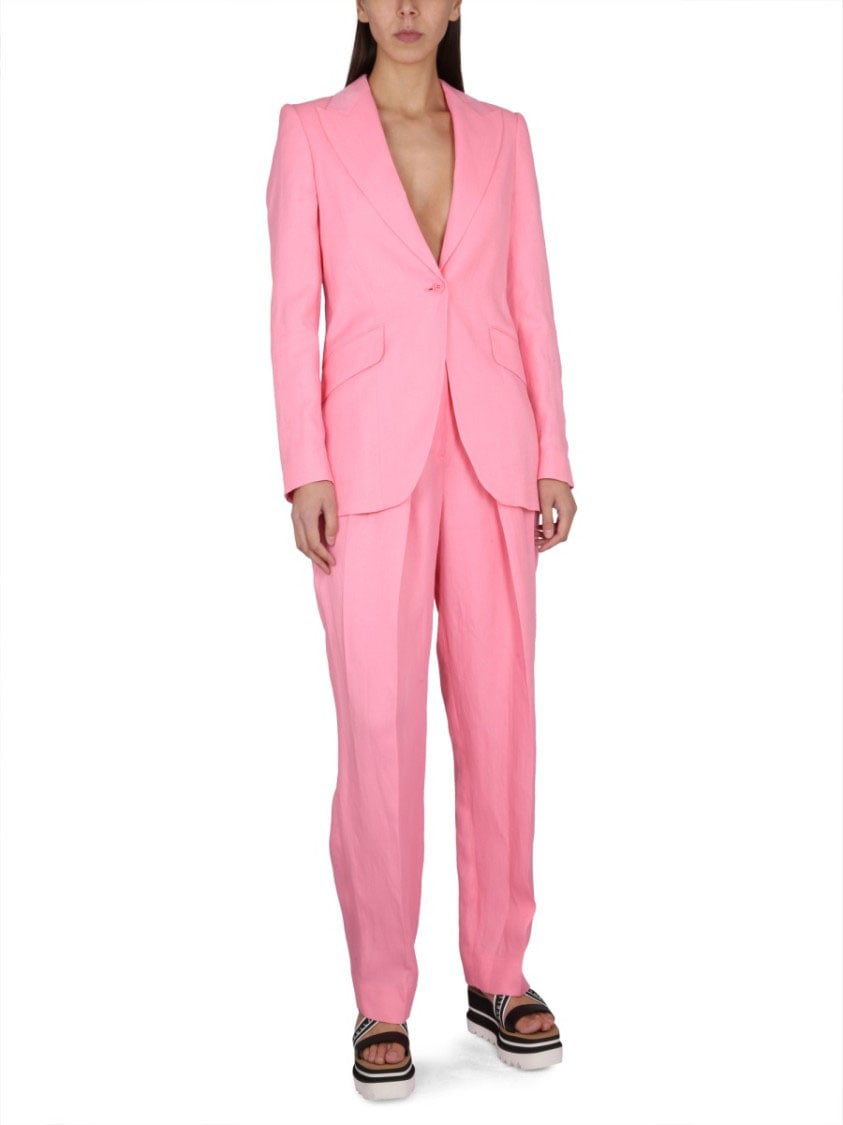 Stella McCartney Single-Breasted Blazer Roze