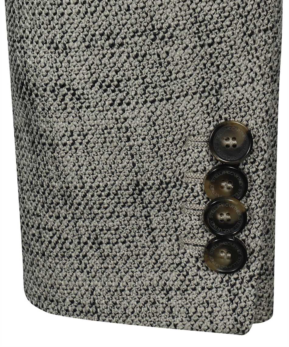 Stella McCartney Double-breasted wool blazer Beige