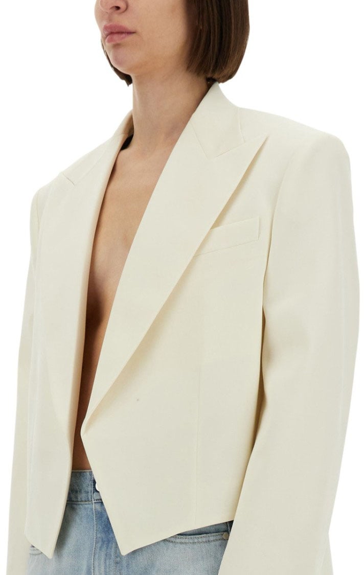 Stella McCartney "Cropped" Blazer Wit
